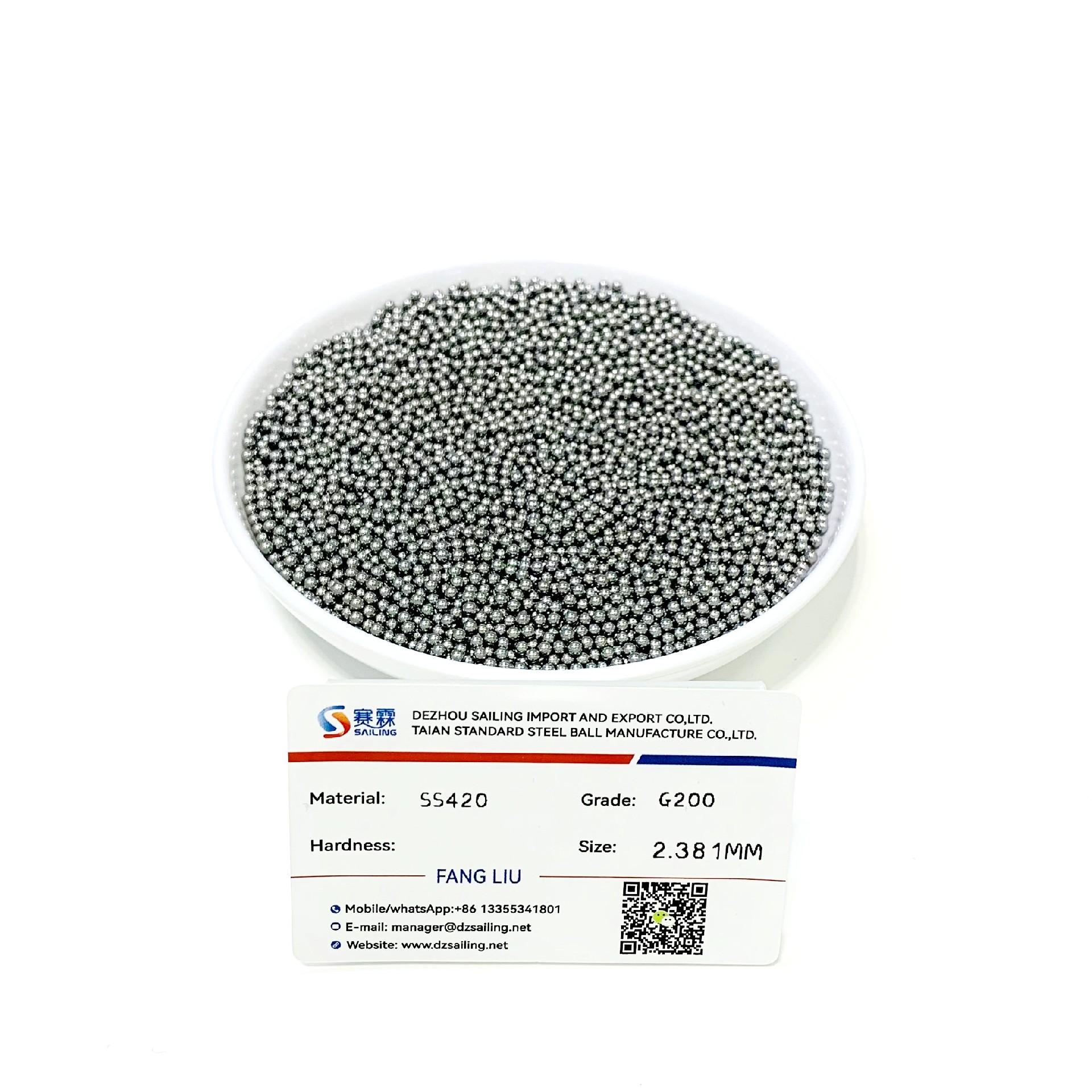 STAINLESS STEEL BALL - 420B