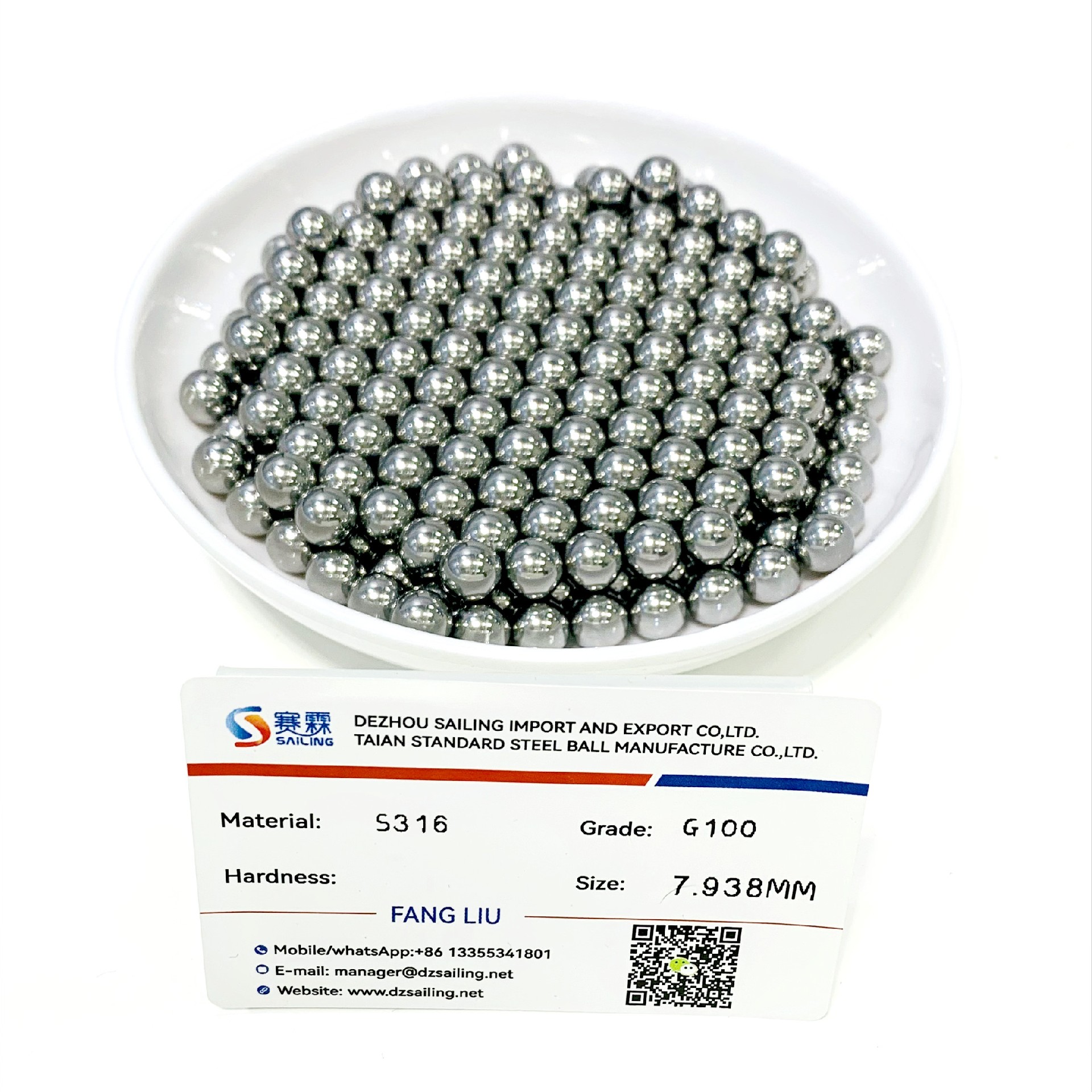 STAINLESS STEEL BALL - 316/316L